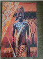 African Carving Art Print - Ase Origins