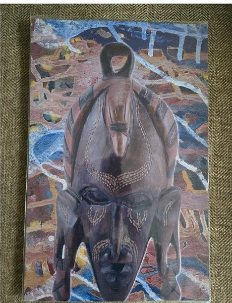 African Carving Art Print - Ase Origins