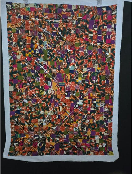 Large African Print Collage - Ase Origins