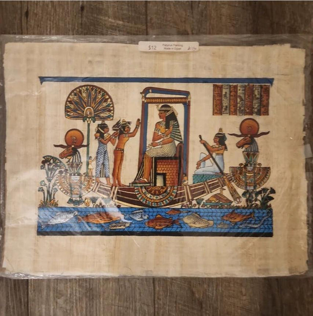 Egyptian Papyrus Painting #13 - Ase Origins