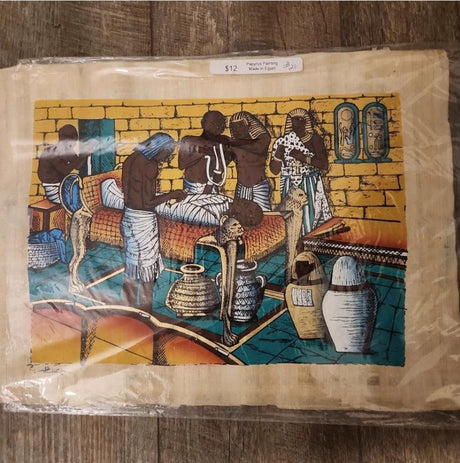 Egyptian Papyrus Painting #20 - Ase Origins