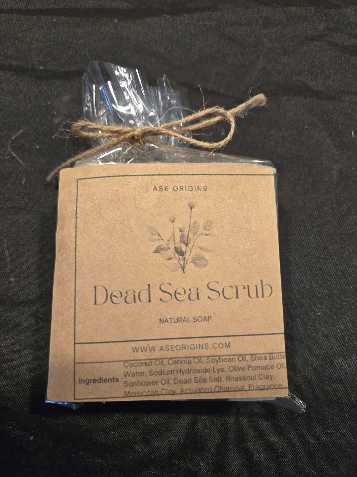 Dead Sea Scrub Soap - Ase Origins