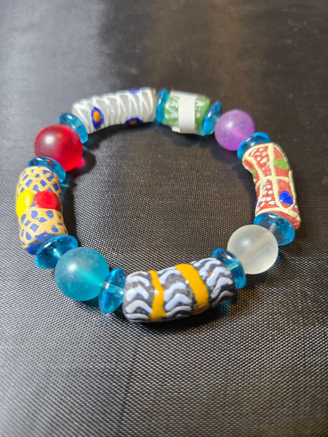 Ghanaian Beaded Bracelet - Ase Origins