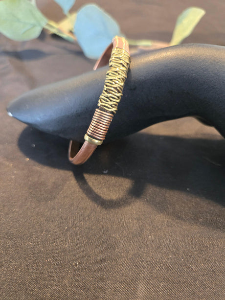 Brass and Copper Bracelet - Ase Origins