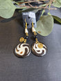 Brass and bone Earrings - Ase Origins