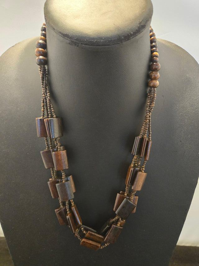 Brown Bone Necklace - Ase Origins