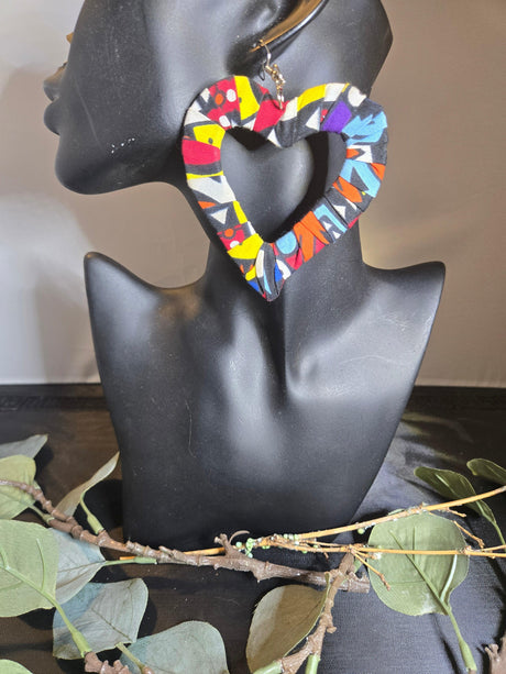 African Print Earrings - Ase Origins