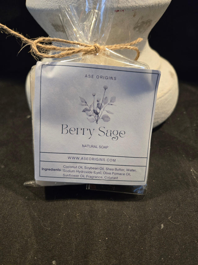 Berry sage soap - Ase Origins