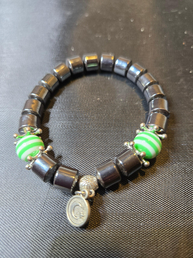 Adjustable hematite bracelet - Ase Origins