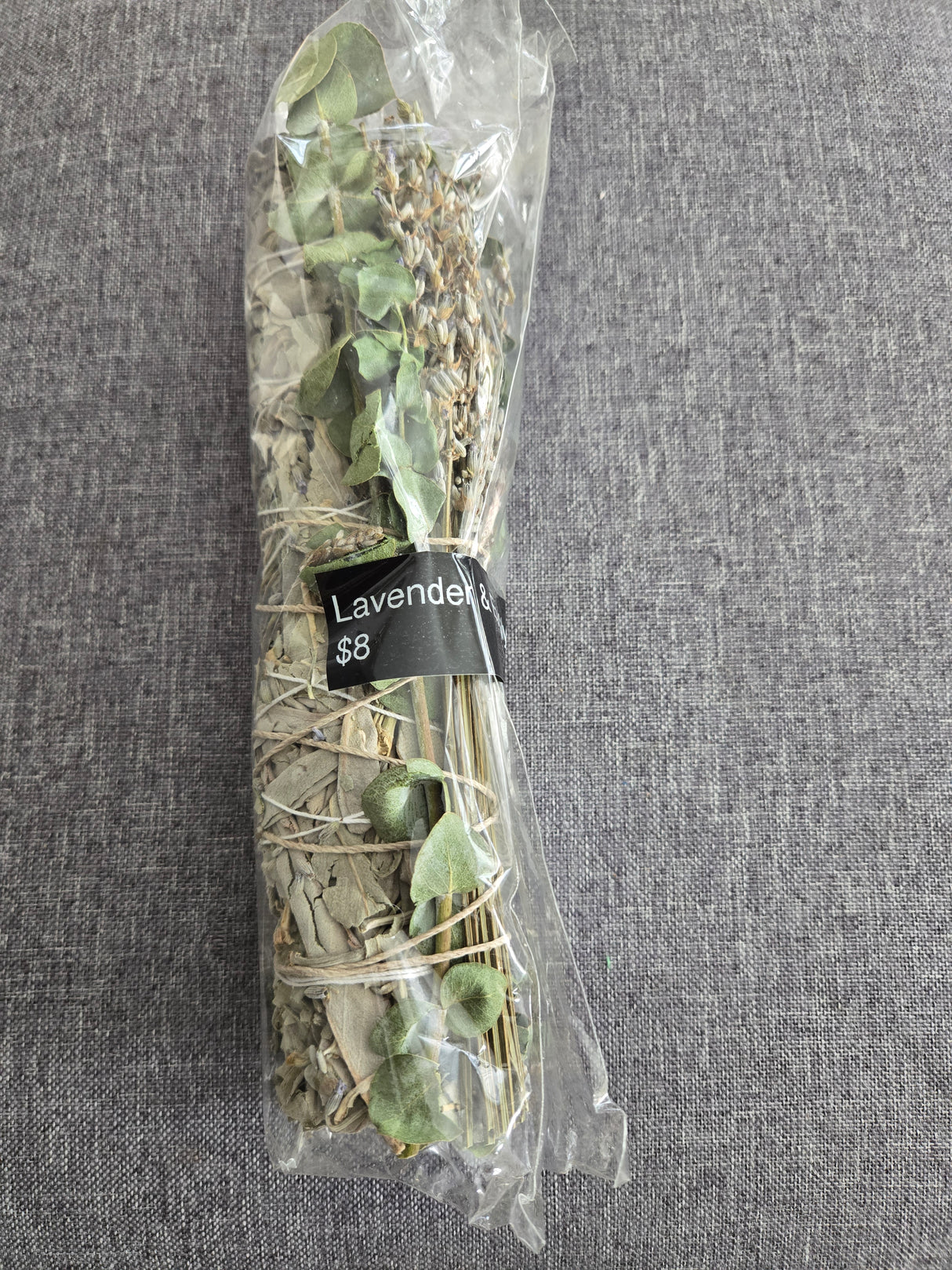 Lavender & Eucalyptus Smudge Stick