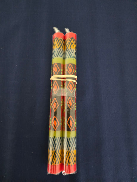 South African Unscented Candle Stick Pair