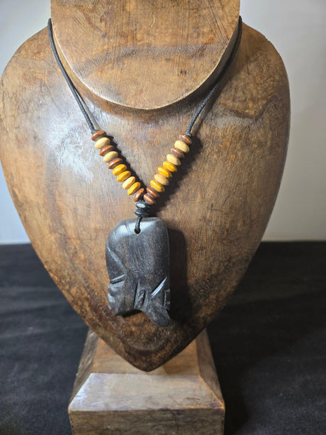 African Mask Necklace - Ase Origins