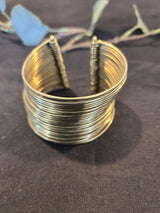 Brass wire cuff - Ase Origins