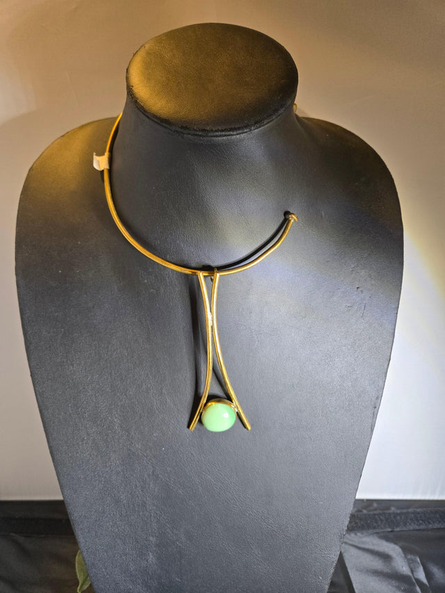 Brass and bead Choker - Ase Origins