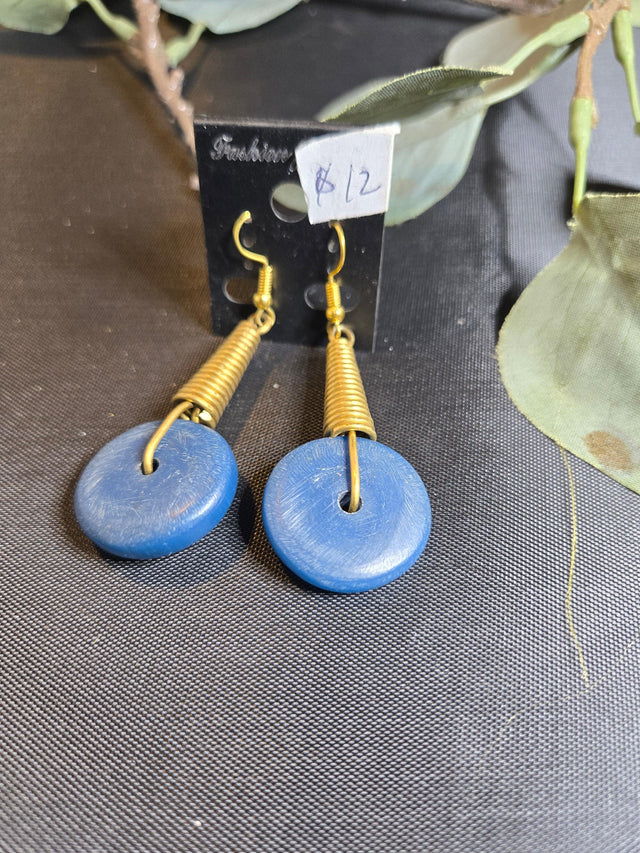 Brass and bead Earrings - Ase Origins