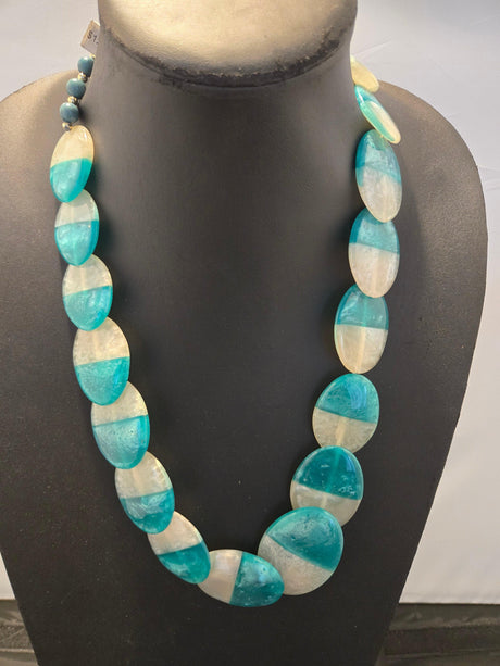 Green & White Necklace - Ase Origins