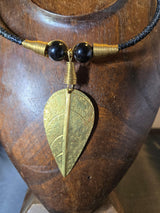 Brass Pendant Choker - Ase Origins