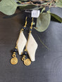 Brass and bone Earrings - Ase Origins