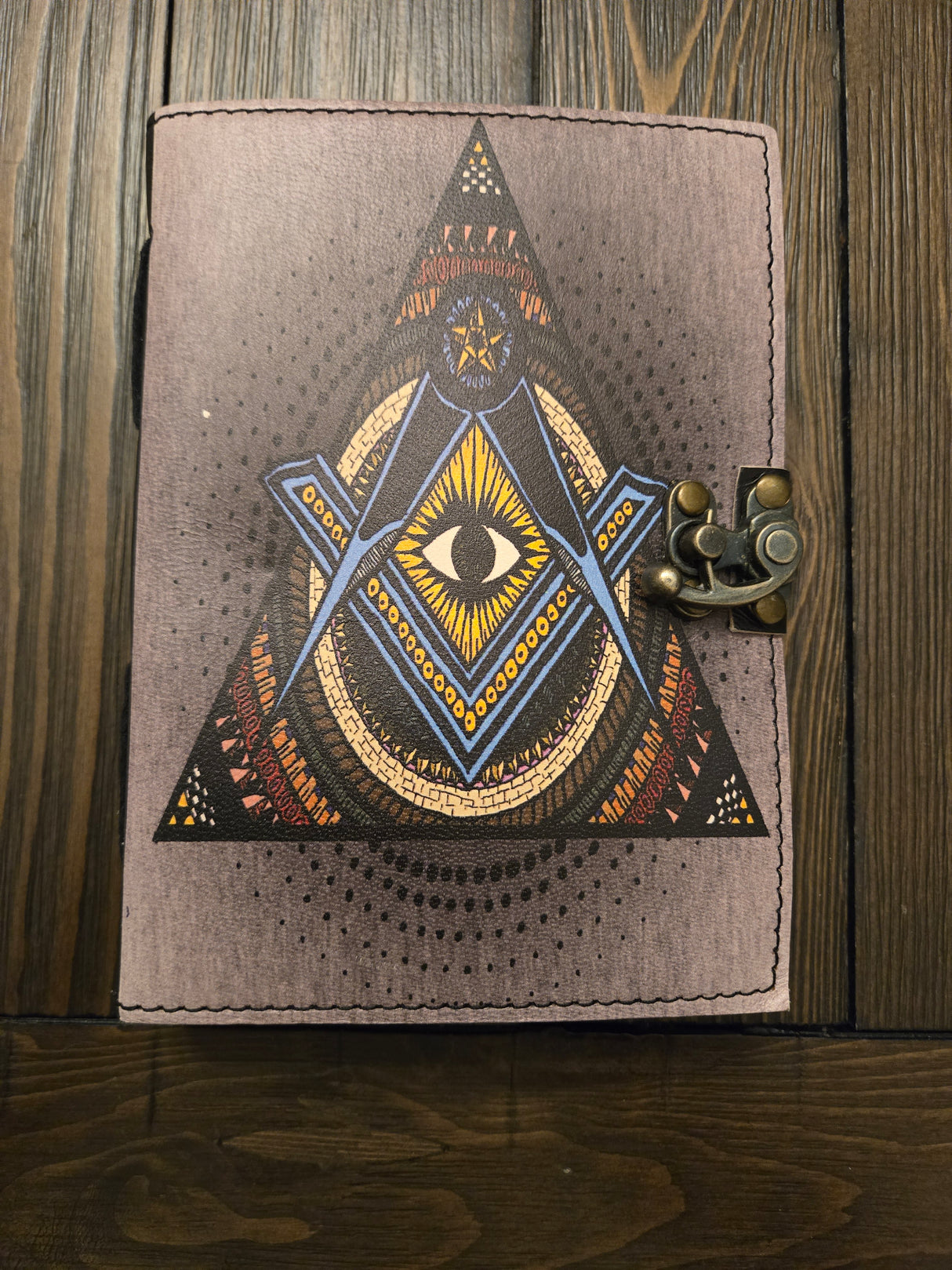 Leather Third Eye Journal