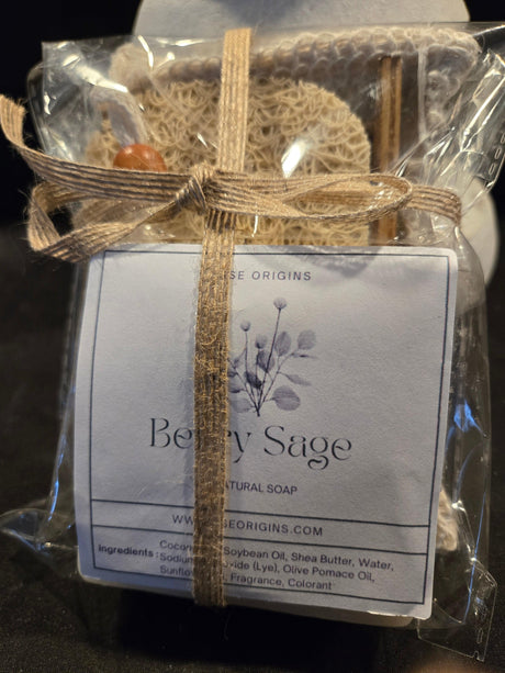 Berry sage soap set - Ase Origins