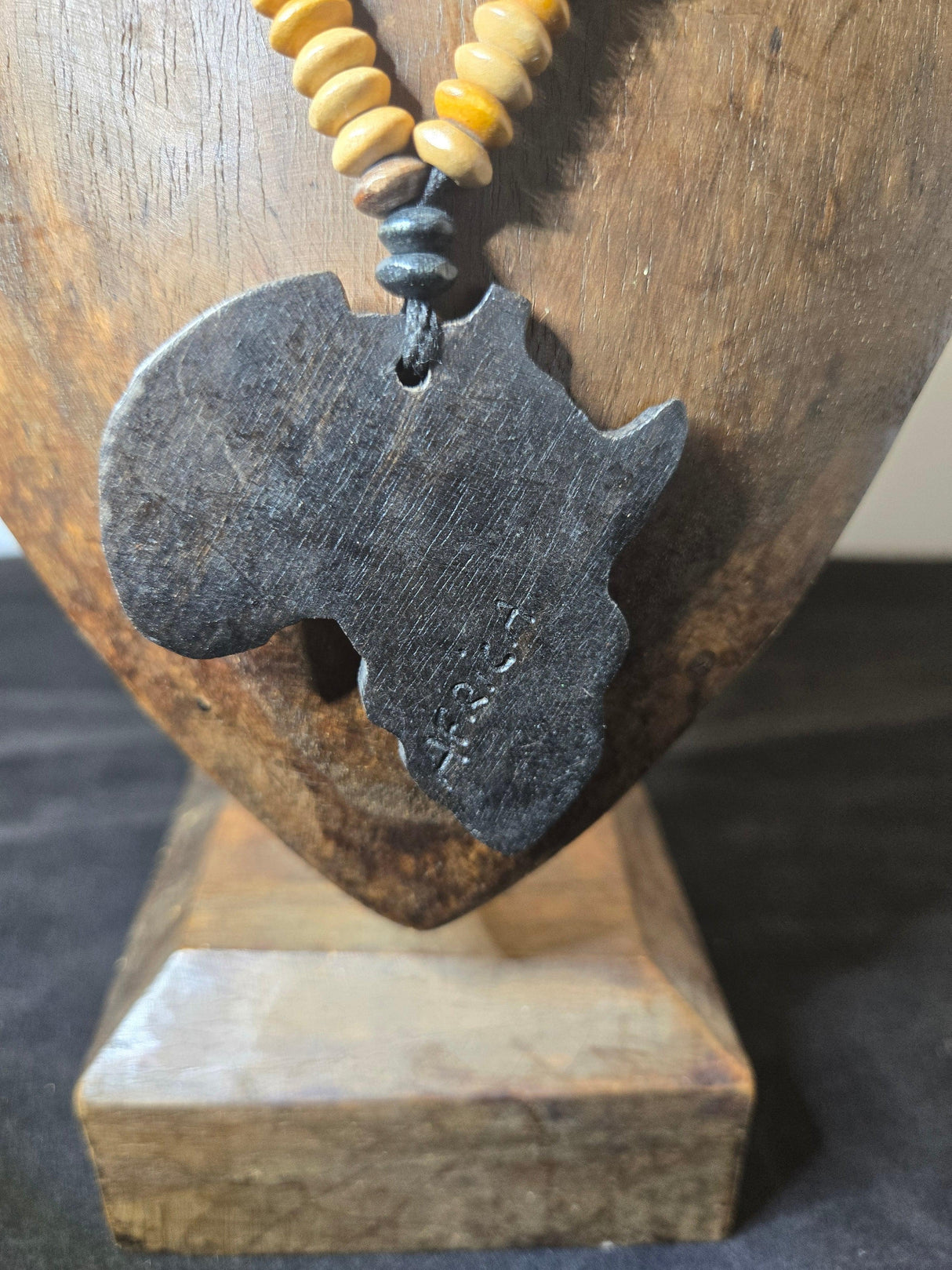 Africa Map Necklace - Ase Origins