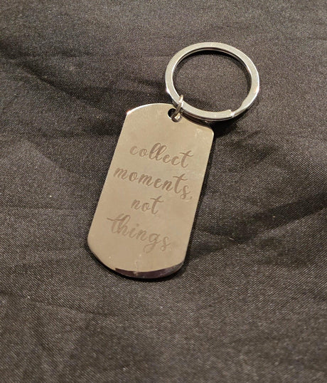 Collect moments not things keychain - Ase Origins