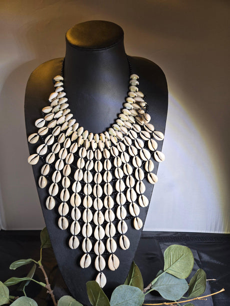 Large Cowrie Necklace - Ase Origins