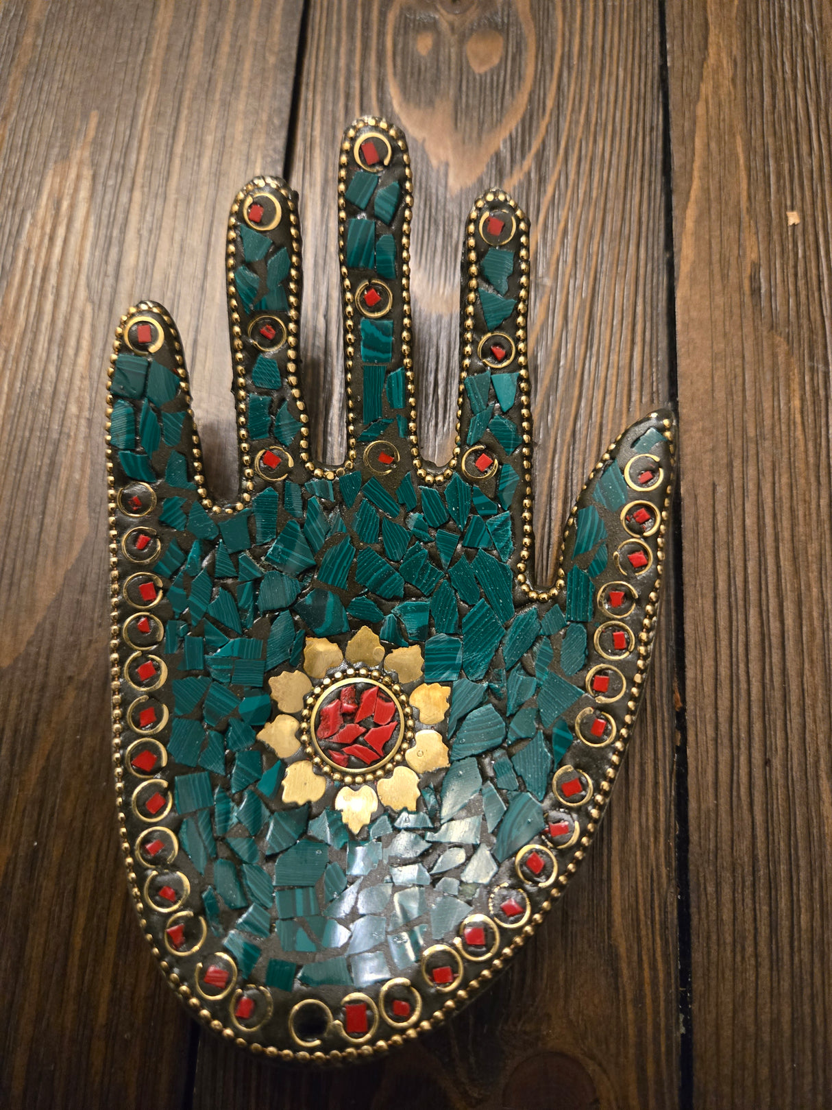 Open Hand Incense Holder