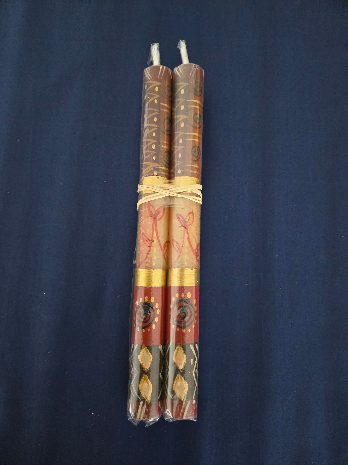 South African Candle Unscented Stick Pair