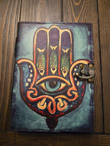 Hamsa Hand Journal