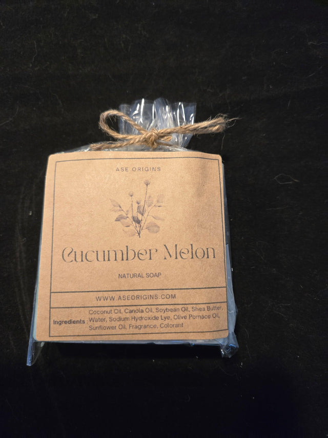 Cucumber Melon Soap - Ase Origins