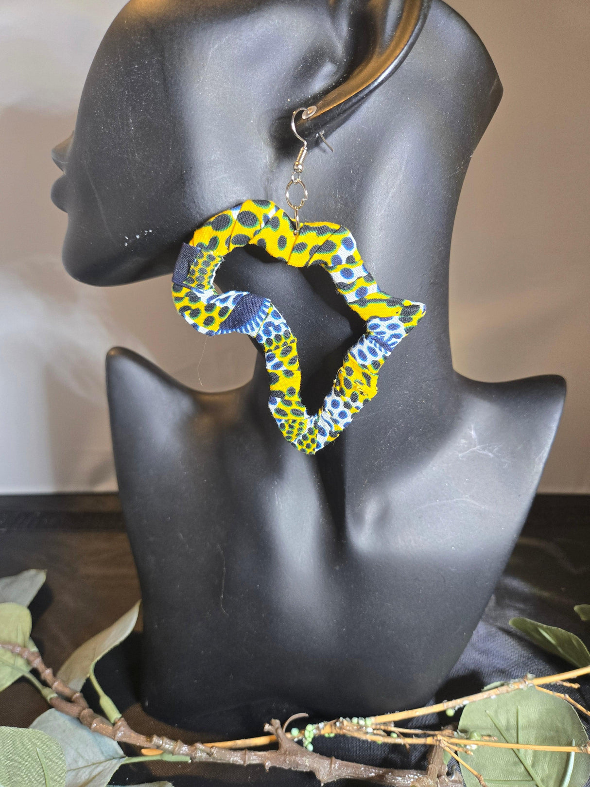 African Print Earrings - Ase Origins