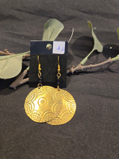 Brass Earrings - Ase Origins