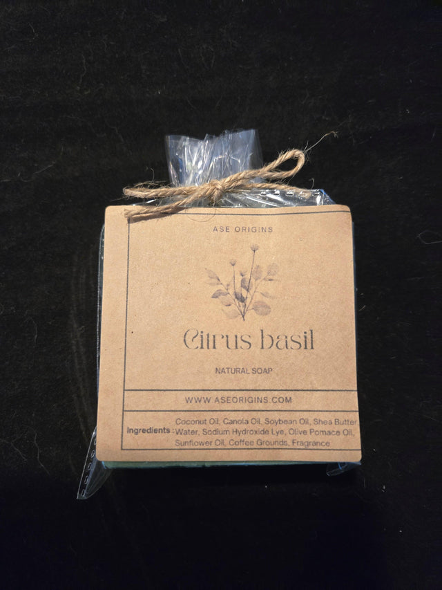 Citrus Basil Soap - Ase Origins