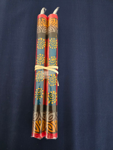 South African Candle Unscented Stick Pair