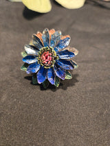 Leather Flower Ring - Ase Origins