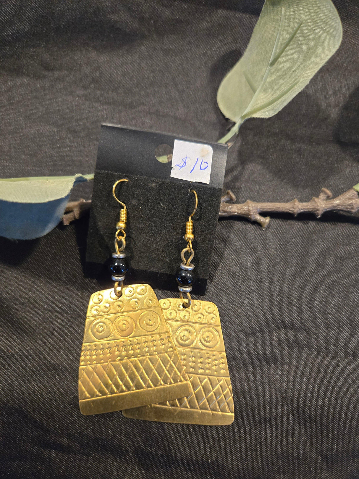 Brass Earrings - Ase Origins