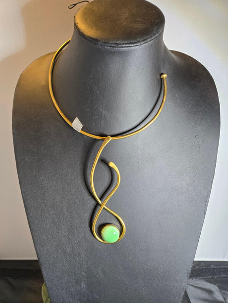 Brass and bead Choker - Ase Origins